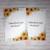 Caderno de Votos Girassol