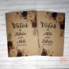 Caderno de Votos Rústico Marsala